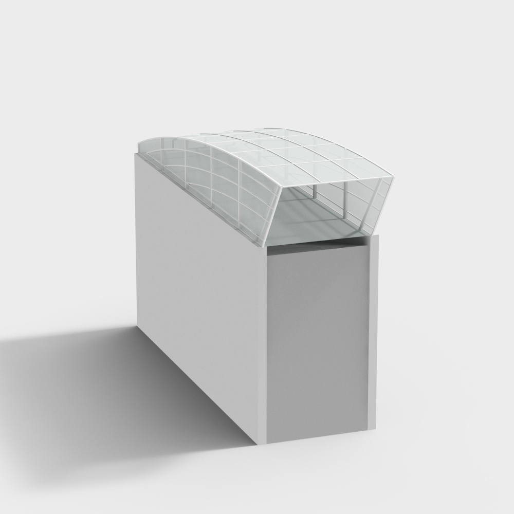 Office area subway station