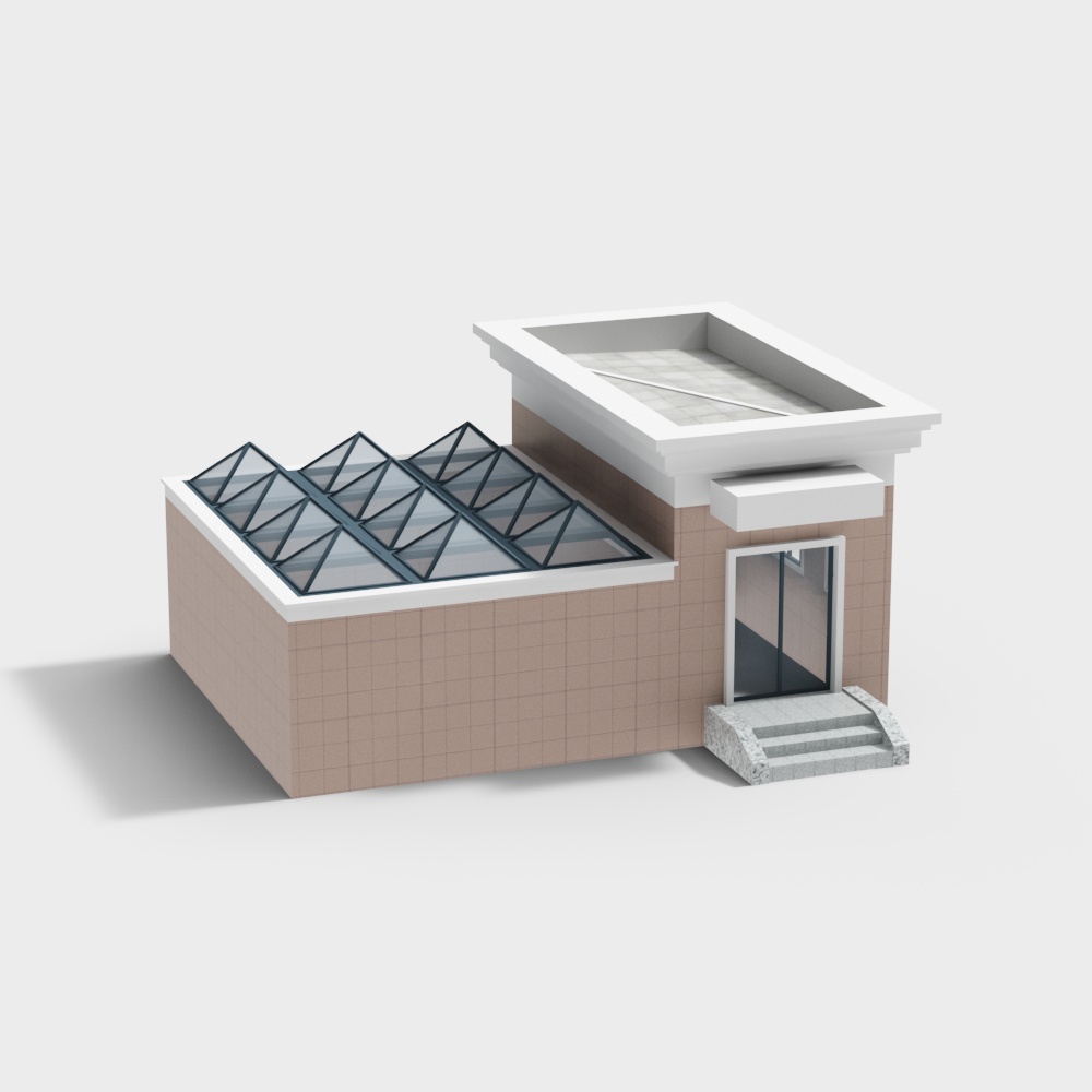 Office area subway station