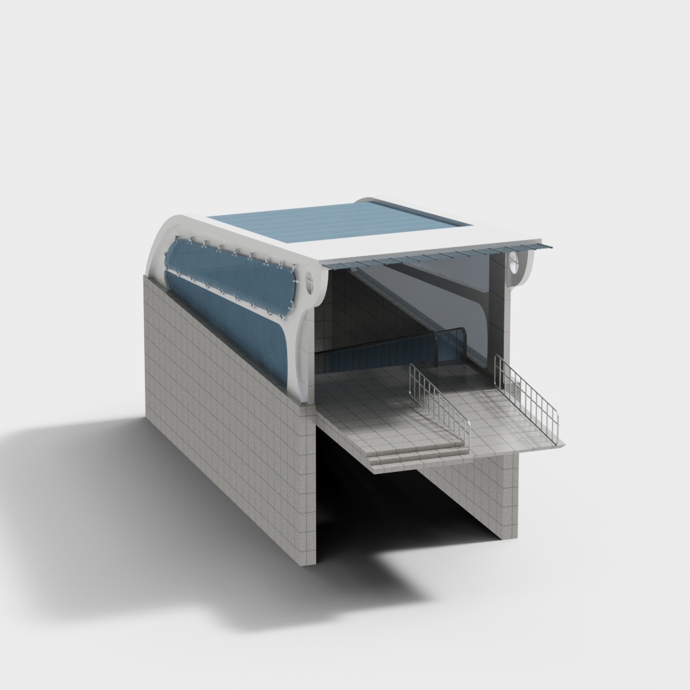 New urban subway station