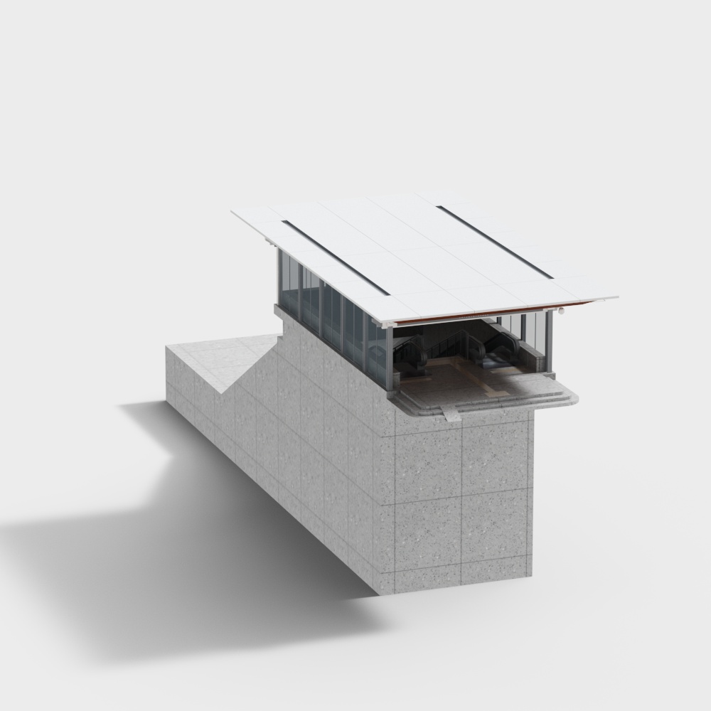 New subway station in office area