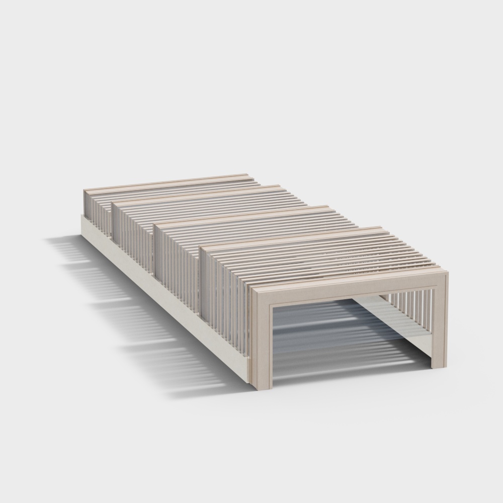 Simple underground passage entrance of shopping mall