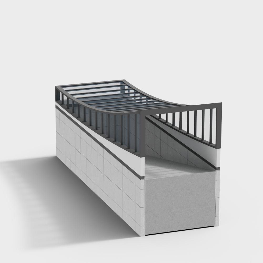 New underground passage in the scenic spot