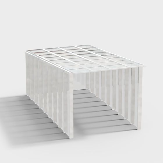 Glass Sky Bridge 3D Model