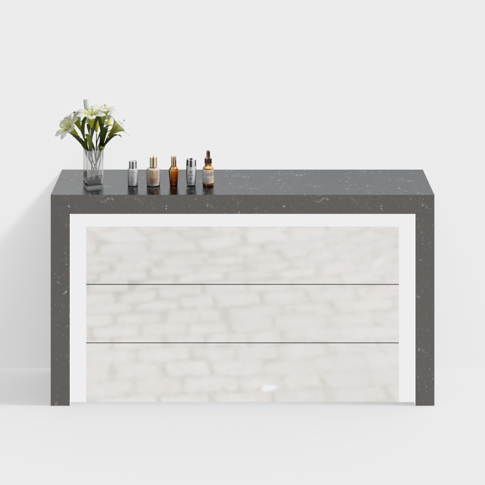 Beauty store cashier