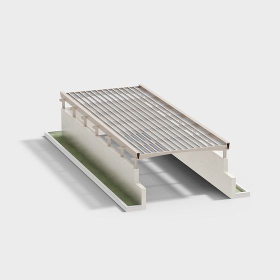 Modern Minimalist Pavilion 3D model