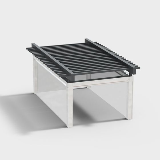 Urban Balcony 3D model for Creative Projects