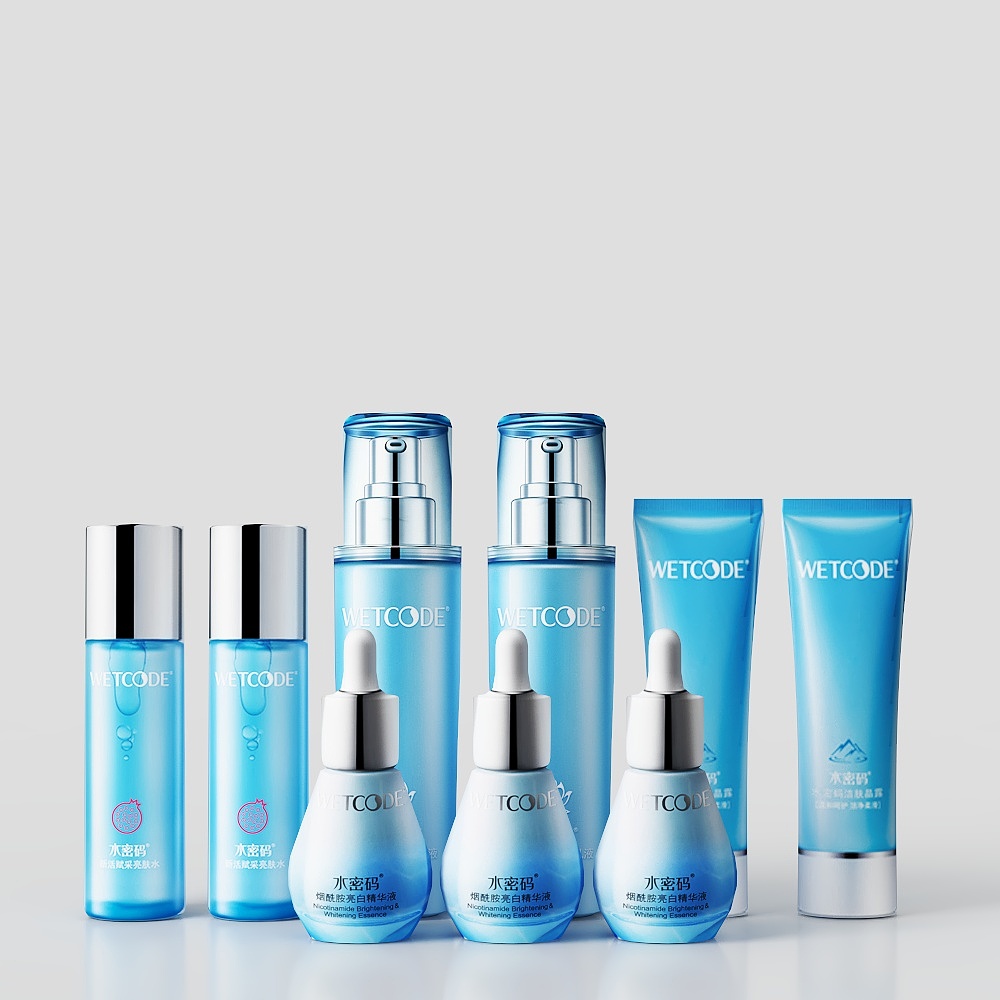 Wetcode Skincare Series 3D Model