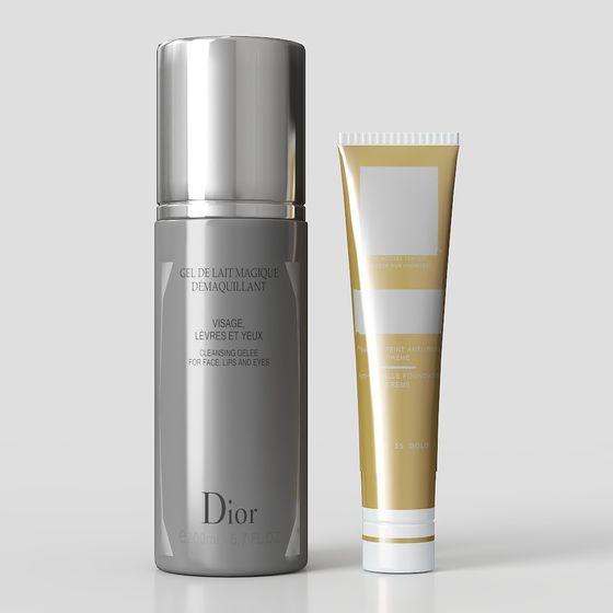 Elegant Dior Cosmetics 3D Model for Creative Use