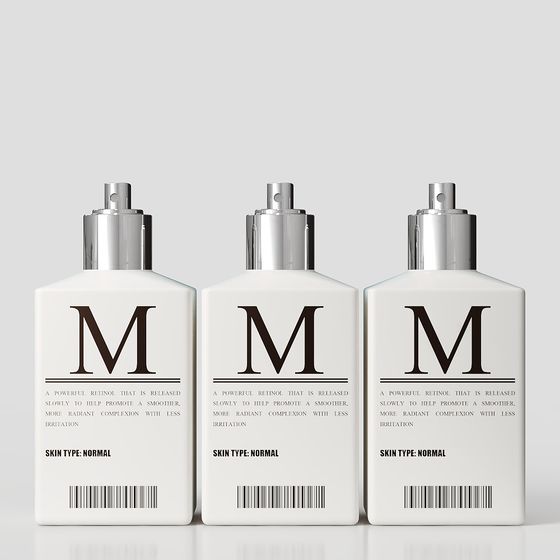 Minimalist Skincare Bottle 3D model