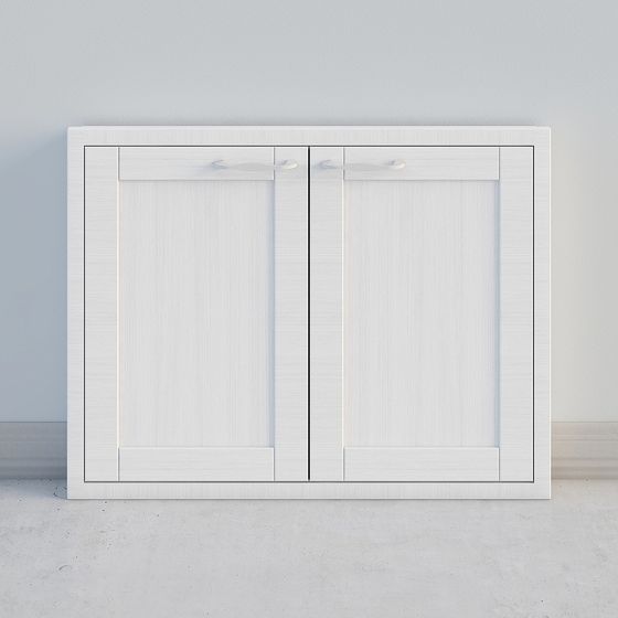 City Window Cabinet Door 3D model
