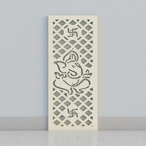 Ganesha Panel 3D model