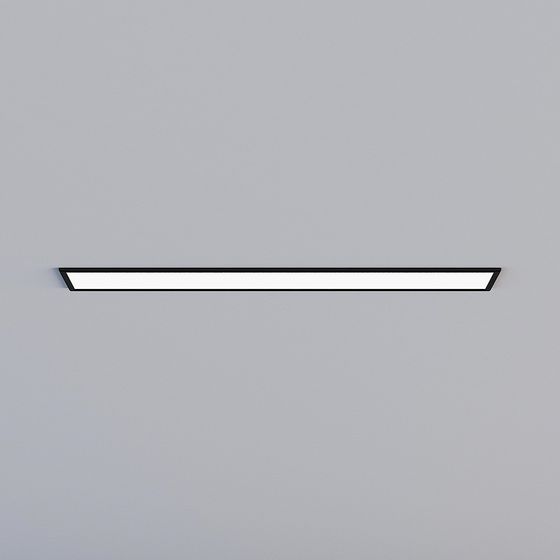 Sleek Minimalist LED Light Strip 3D model