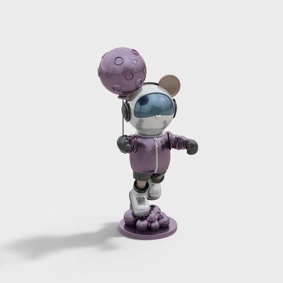 Space Explorer 3D model