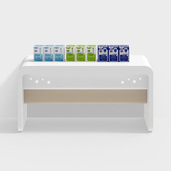 Urban Relaxation Bench 3D model