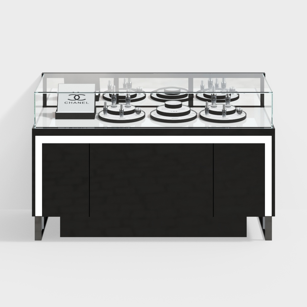 Cosmetics store booth