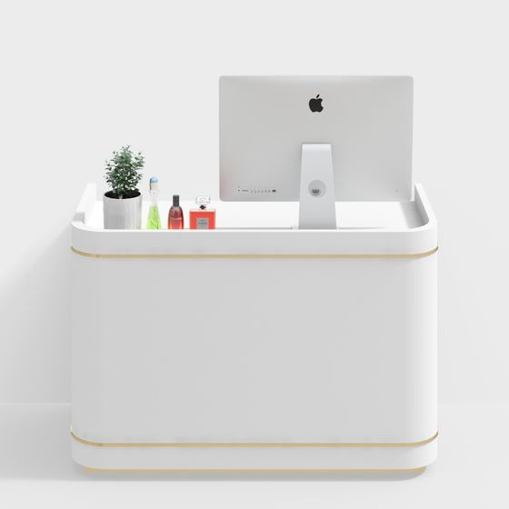 Minimalist Desk 3D model