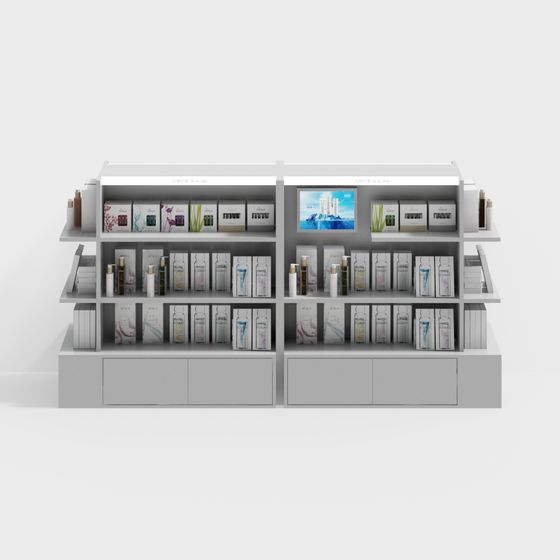 Beauty Showcase 3D model