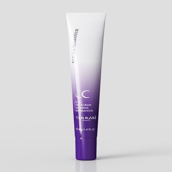 Purple Repair Cream Tube 3D model