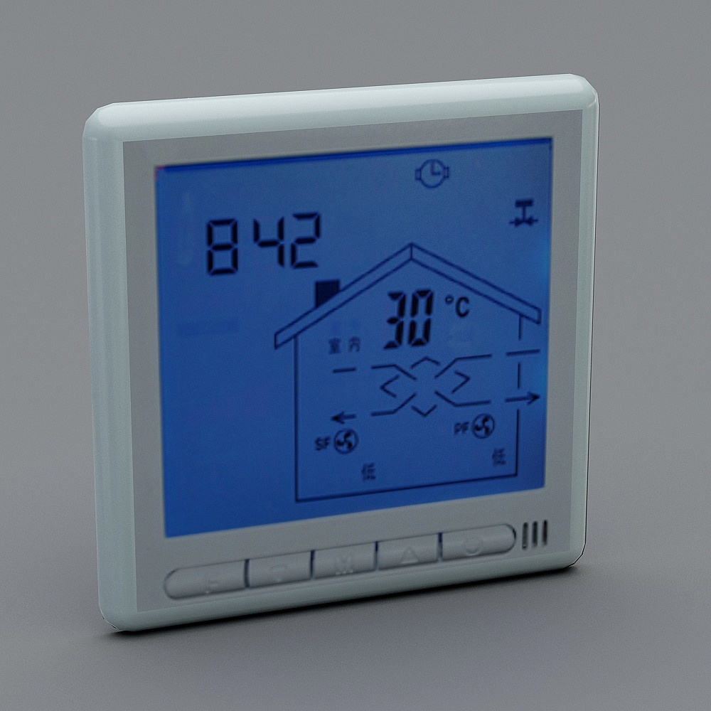 Fresh air system control panel