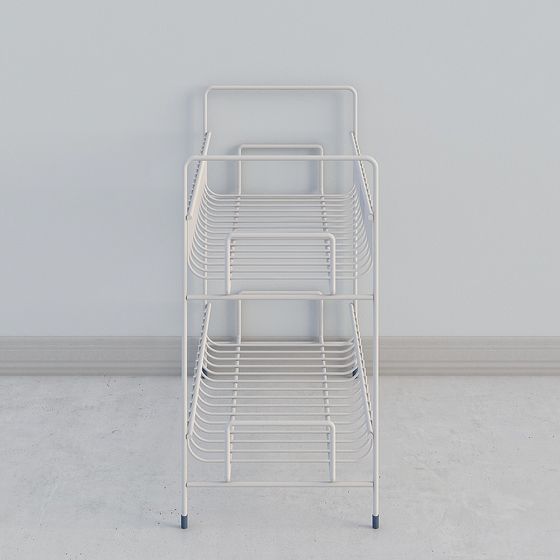 Urban Storage Rack 3D model for Modern Spaces