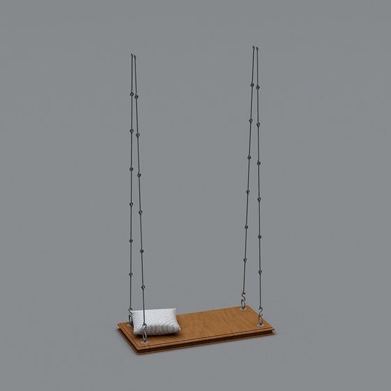 Stylish 3D Hanging Hammock Model