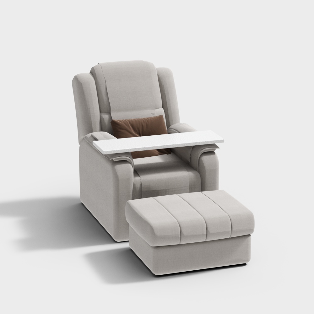 Nail salon manicure sofa