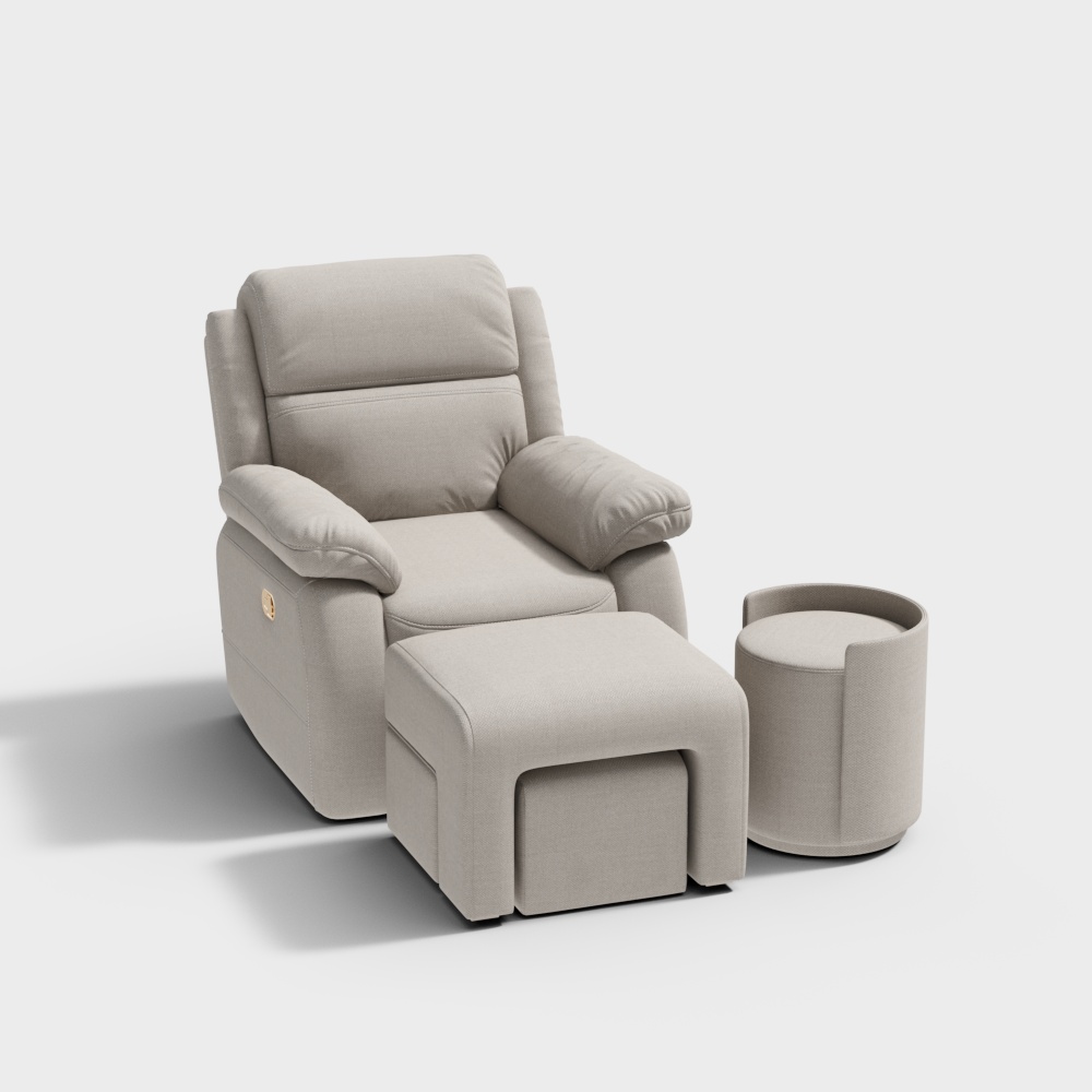 Nail salon manicure sofa