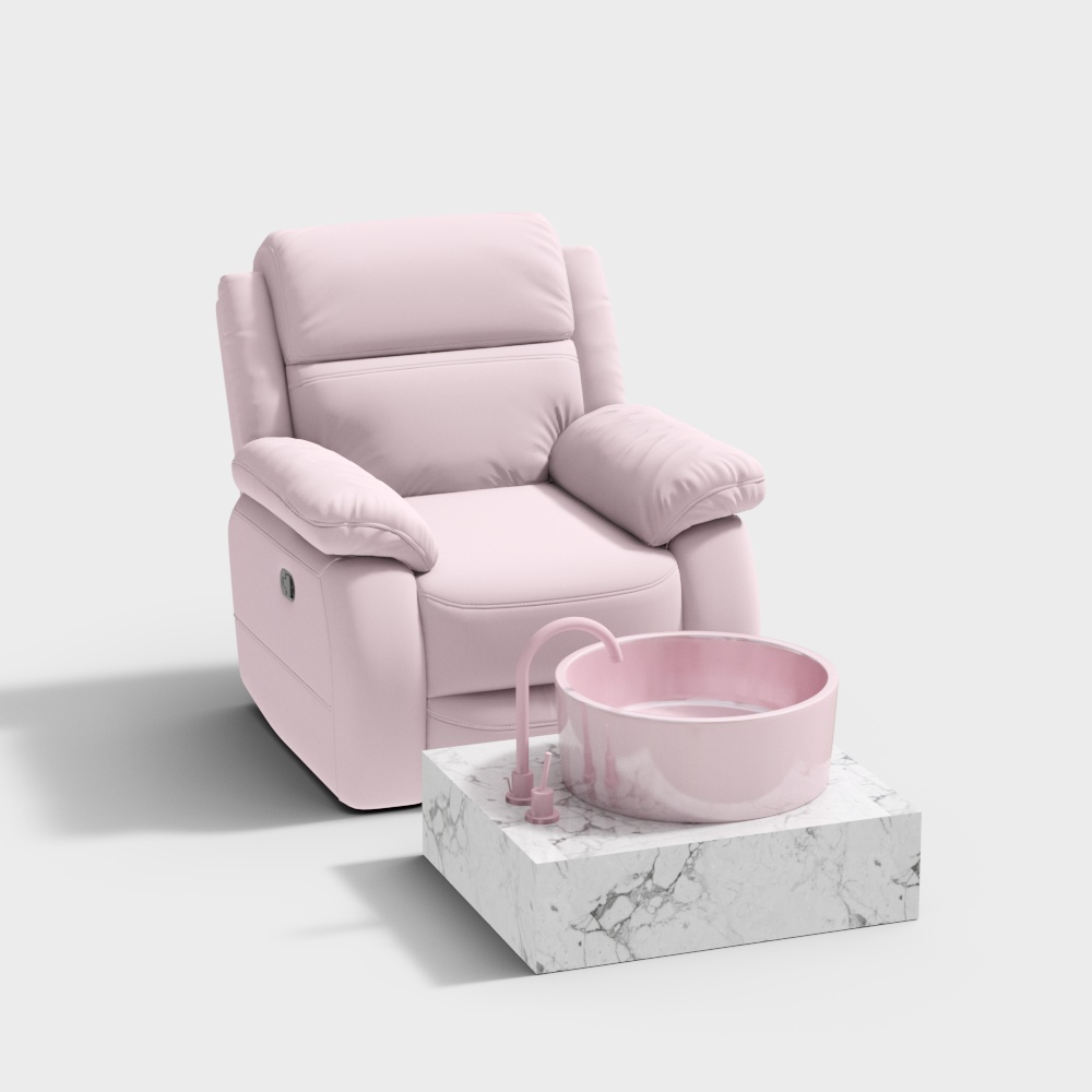 Nail salon manicure sofa