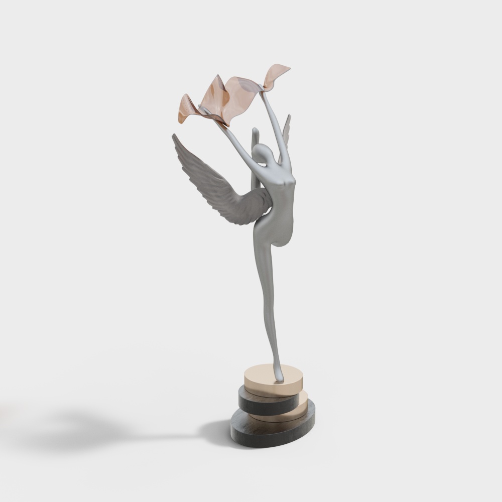 Dancing Flower 3D Model