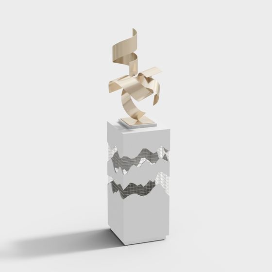 Abstract Sculpture 3D model