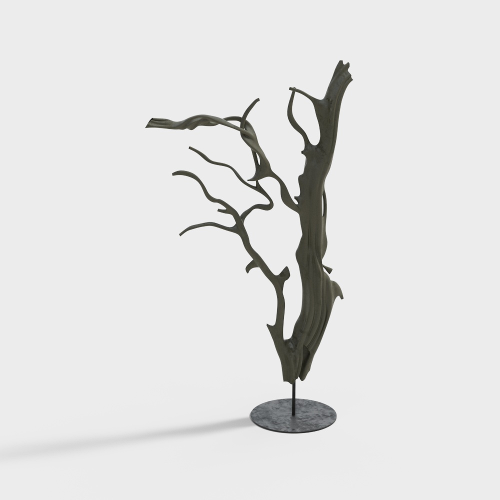 branch sculpture ornaments
