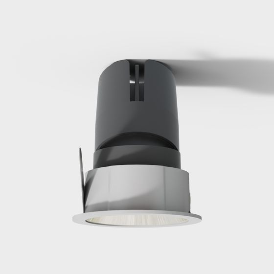 Stylish Embedded Spotlight 3D model for Modern Interiors