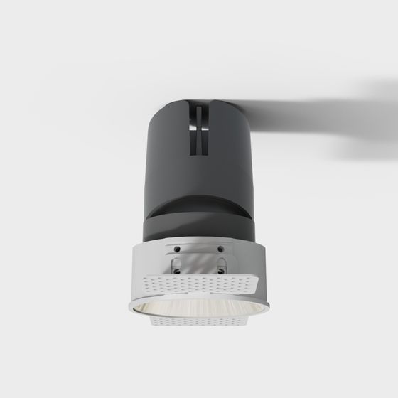 Stylish Low-Poly Light Fixture 3D model for Modern Spaces