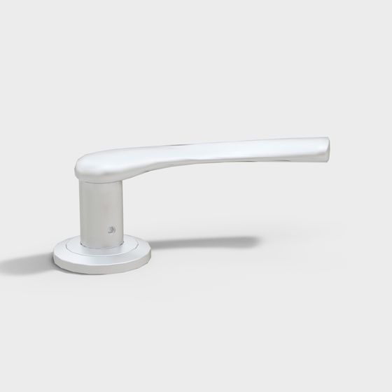 Sleek Minimalist Door Handle 3D model
