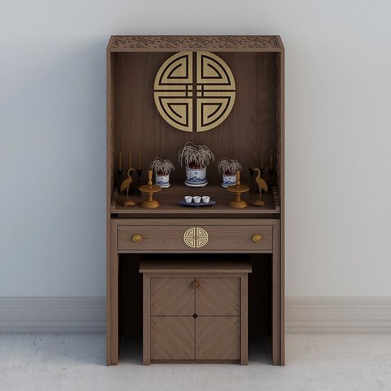 Bàn thờ gỗ kiểu Đông Nam Á