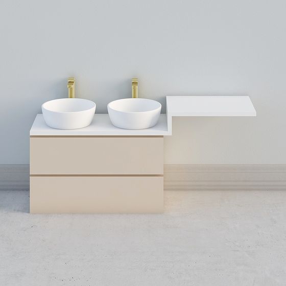 Minimalist Bathroom Cabinet 3D model