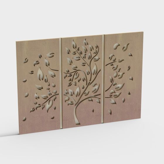 Life Tree 3D model - Low Poly with High Detail