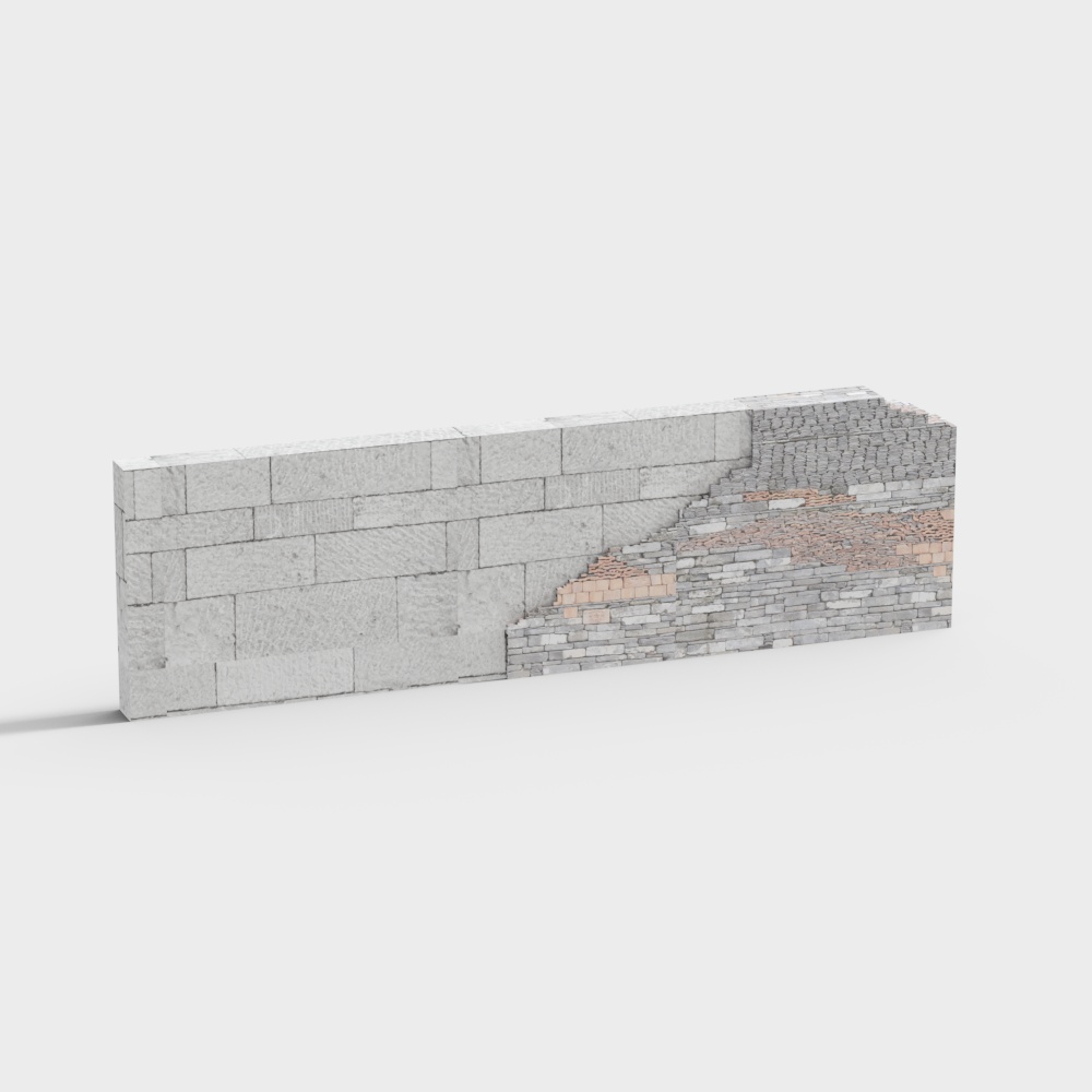 Museum landscape wall