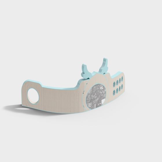 Back to School Bench 3D model