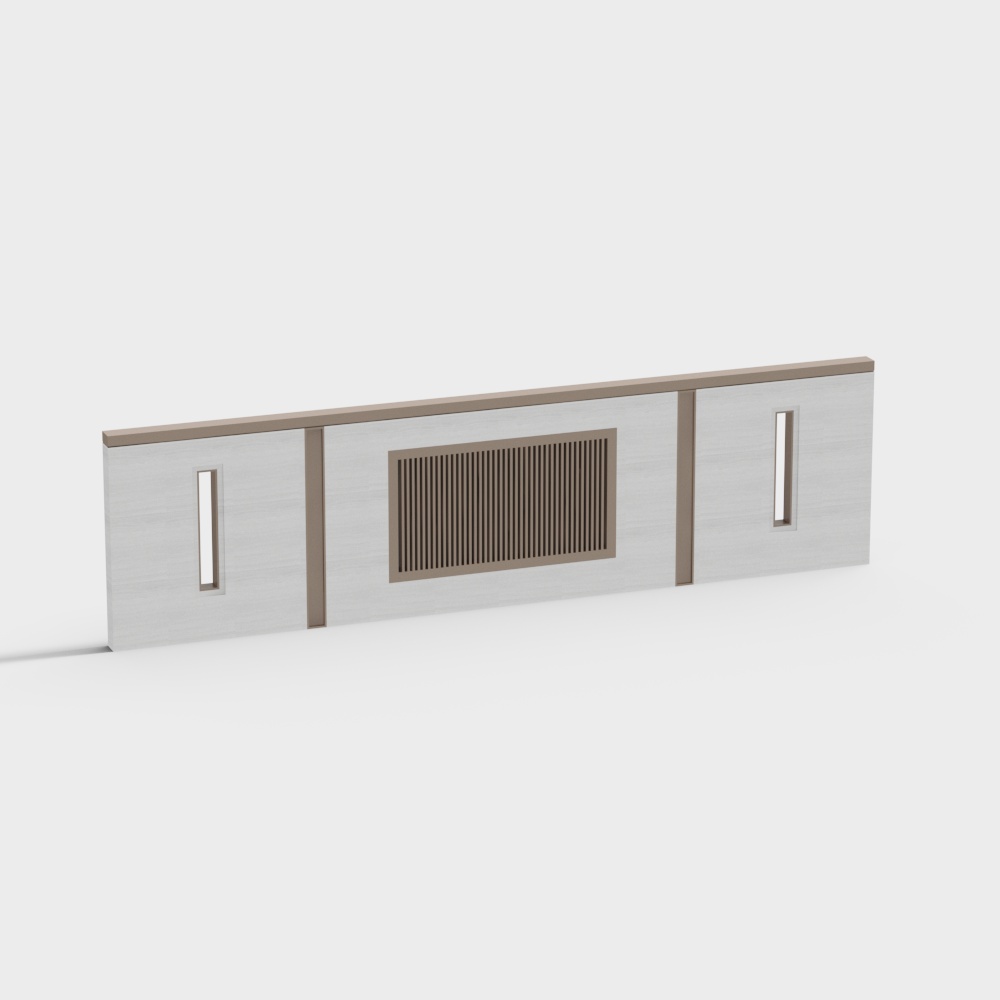 Nursing home landscape wall