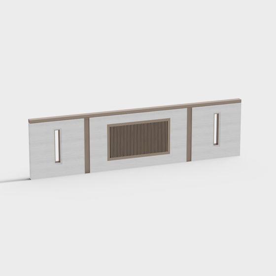 Minimalist Low-Polygon 3D Model Design