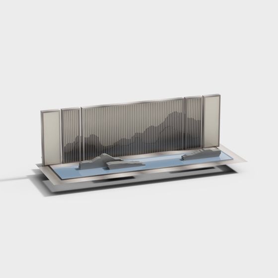 Low Poly Nature-Inspired 3D Model