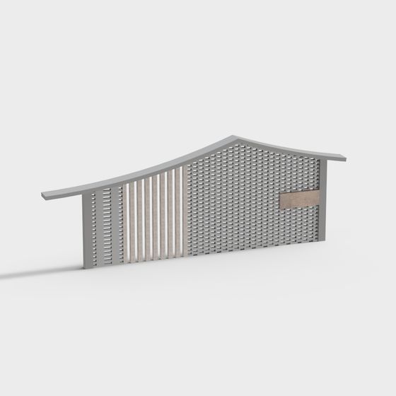Modern Minimalist 3D Cabin Model