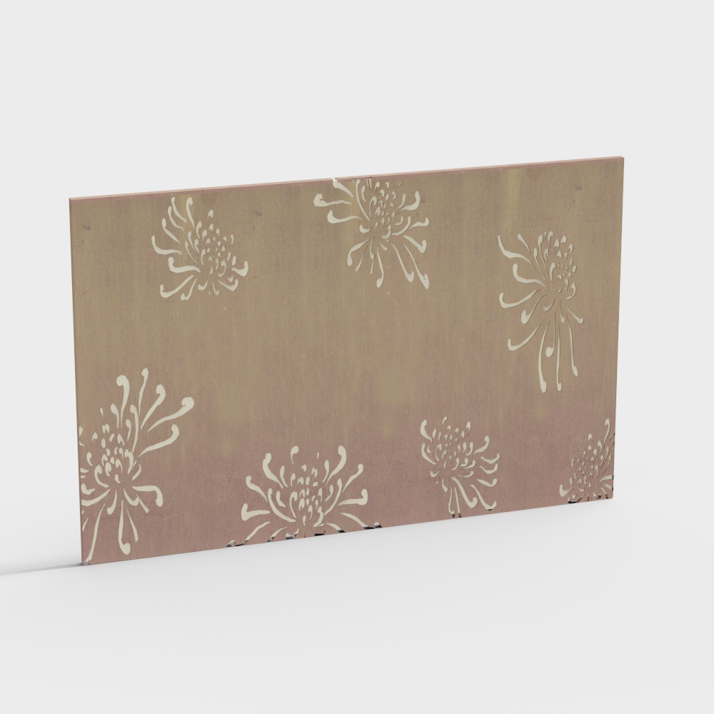 Highway landscape wall