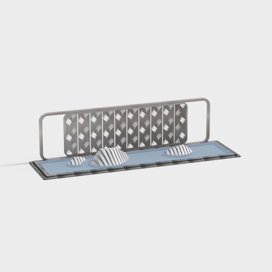 Urban Waterscape 3D model