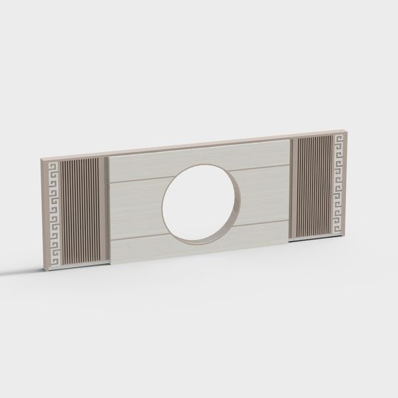 Grecian Panel 3D model for Modern Designs
