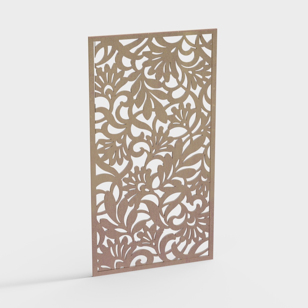 Highway landscape wall