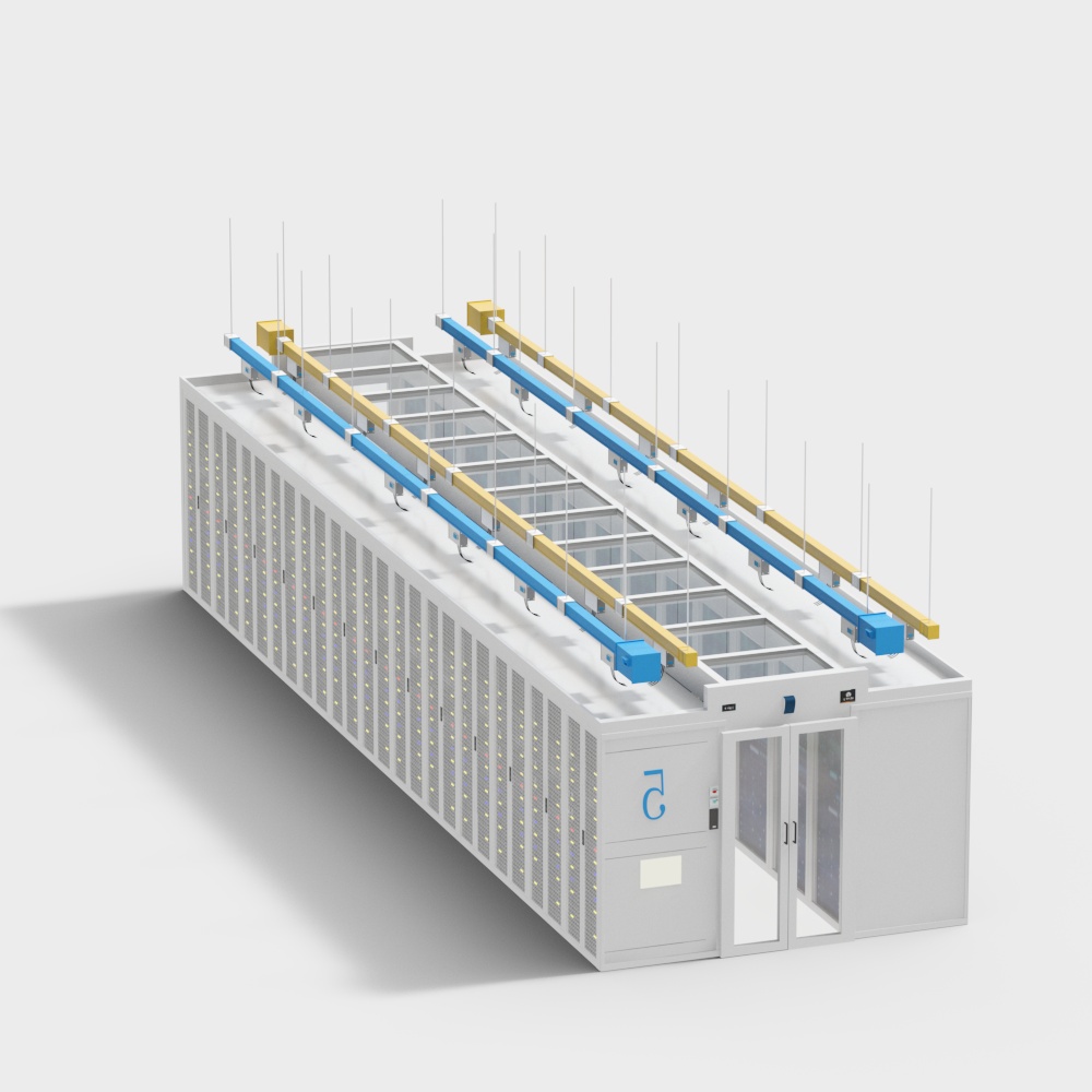 Large computer room cabinet