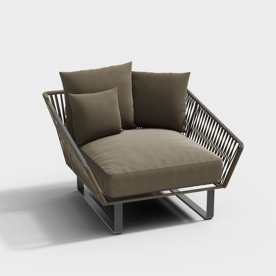 Urban Retreat Lounge Chair 3D model