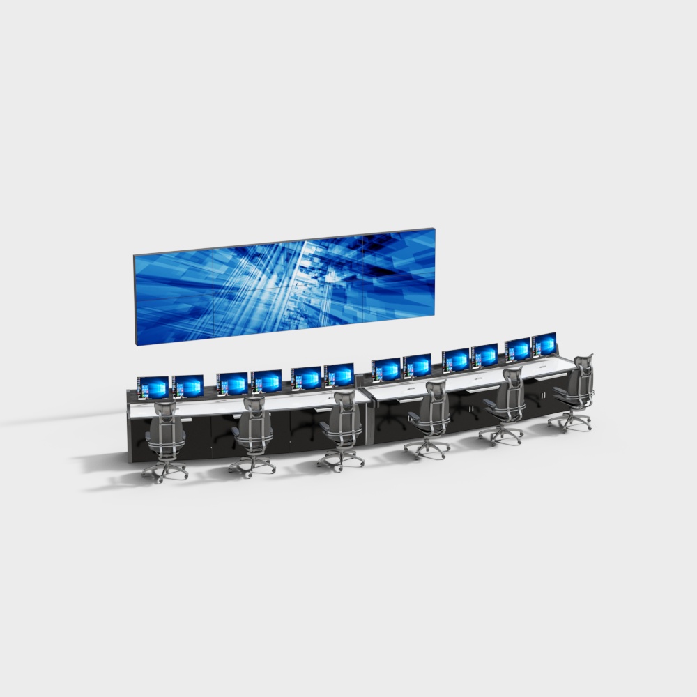 Computer room monitoring room